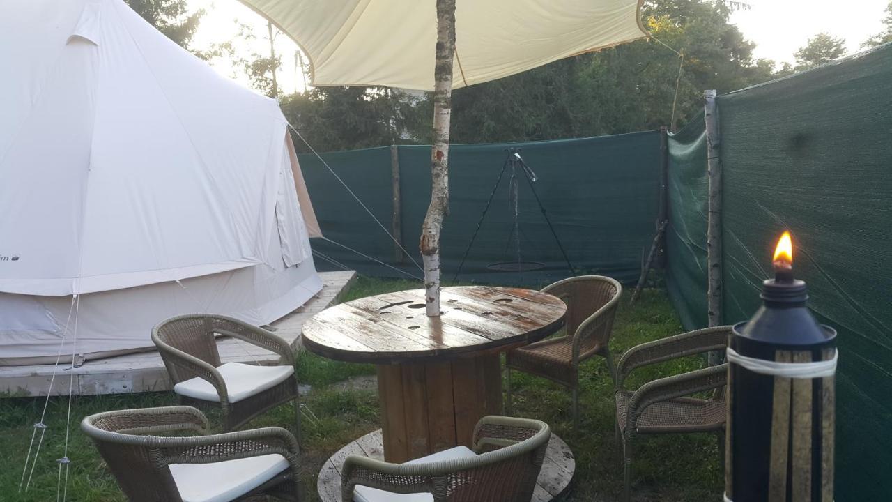 Glamping Z Alpakami Hotel Jankowice  Kültér fotó