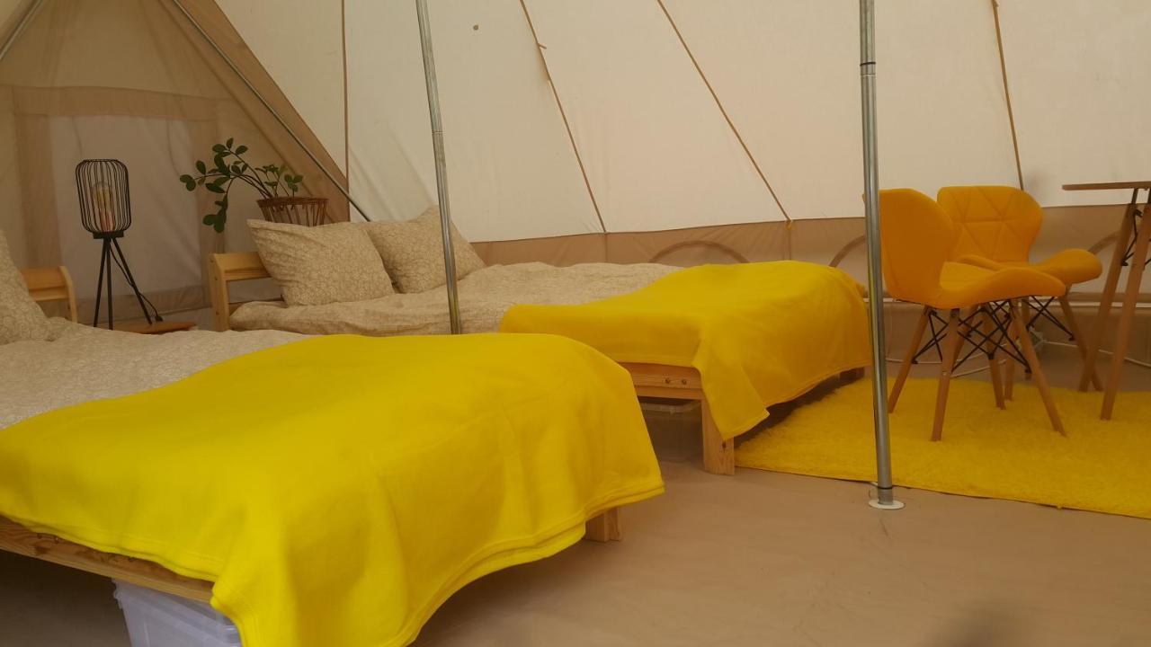Glamping Z Alpakami Hotel Jankowice  Kültér fotó