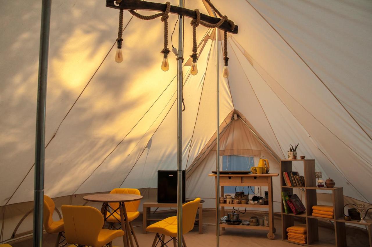 Glamping Z Alpakami Hotel Jankowice  Kültér fotó