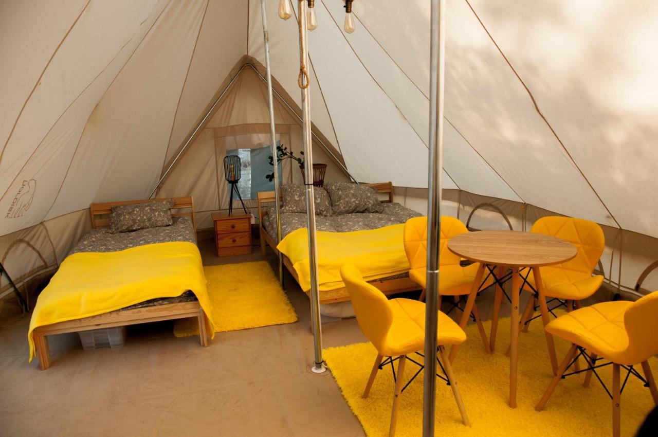 Glamping Z Alpakami Hotel Jankowice  Kültér fotó