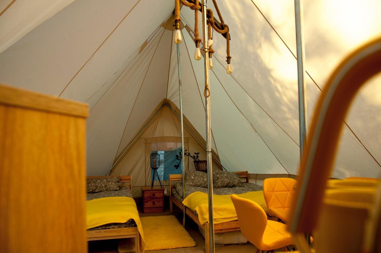 Glamping Z Alpakami Hotel Jankowice  Kültér fotó